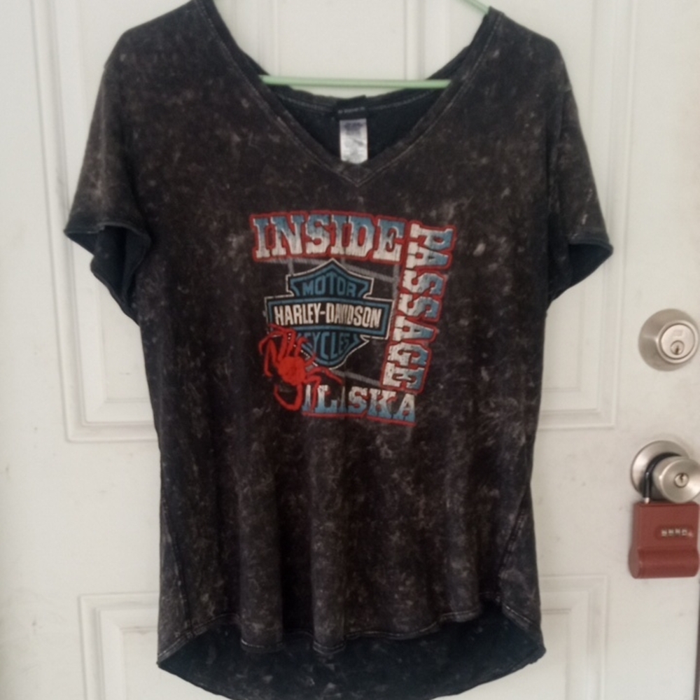 Women's Large Ketchikan Alaska Harley-Davidson